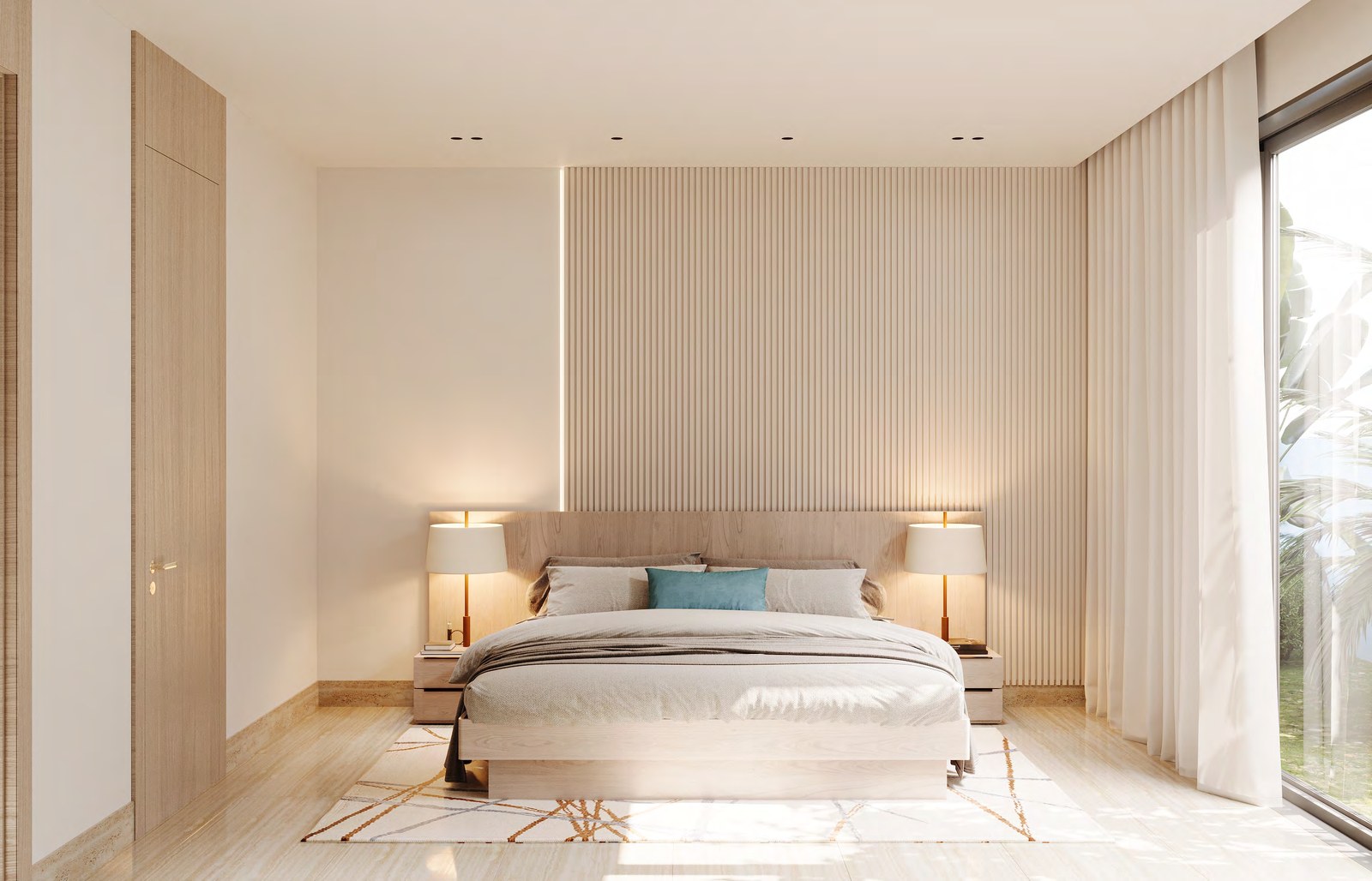 Drittes Schlafzimmer der Lotus-Hills-Villa