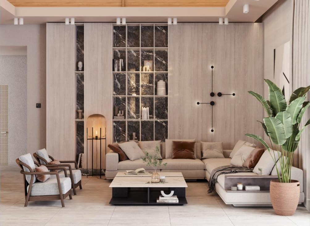 Wohnzimmer der Layan Villa